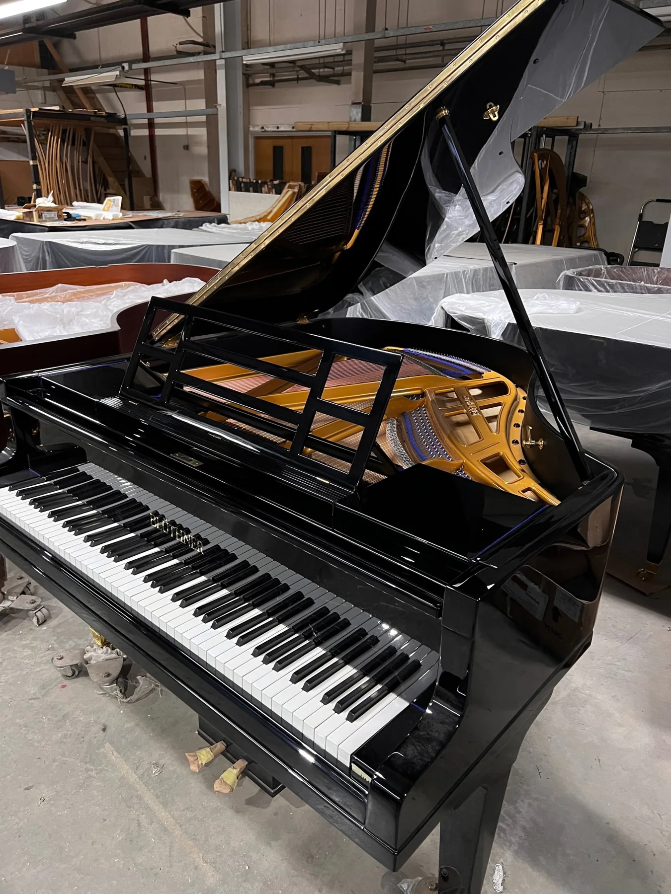 Blüthner Style V – 5’8” - photograph from Piano Restorations