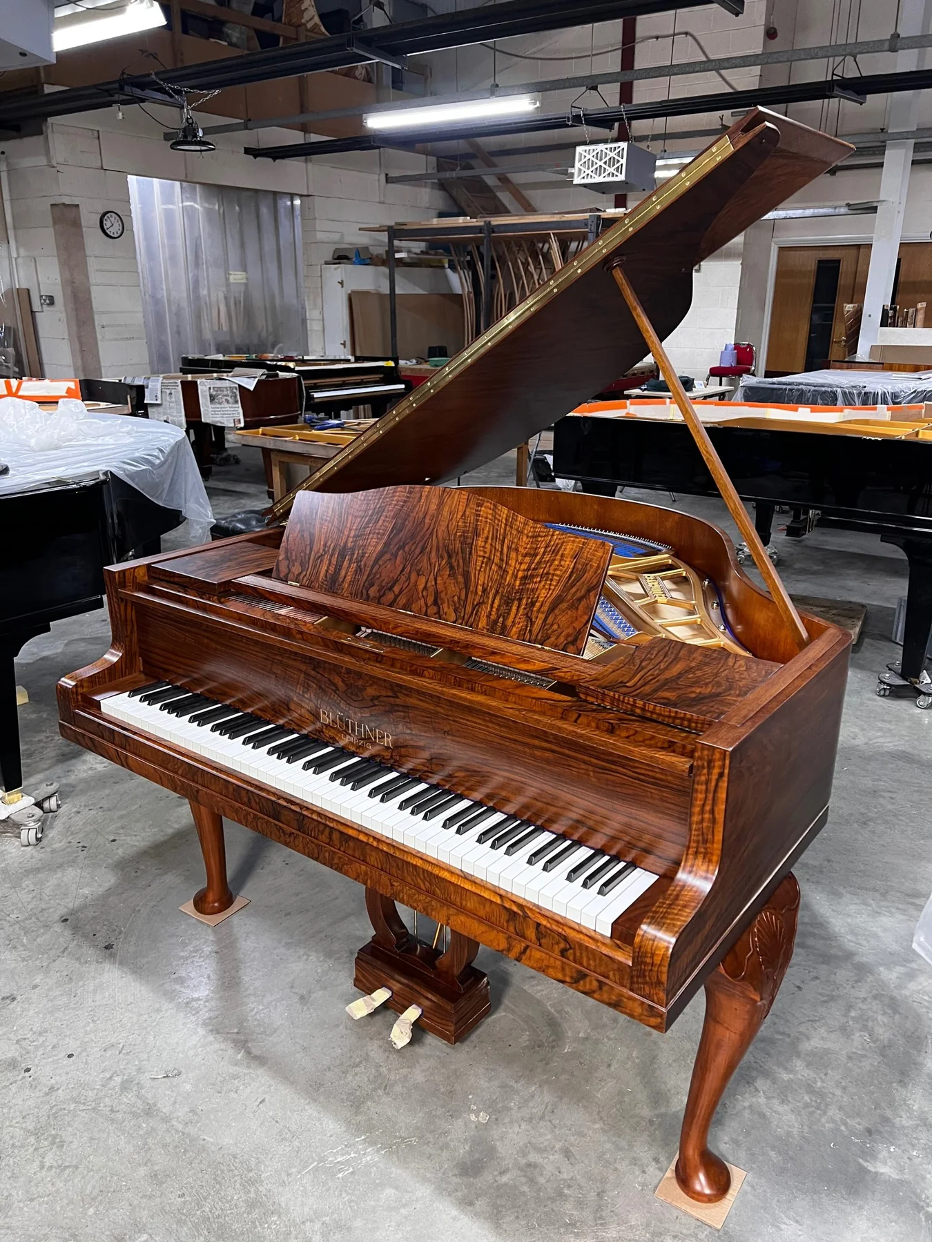 Blüthner Style IV – 4’11” - photograph from Piano Restorations