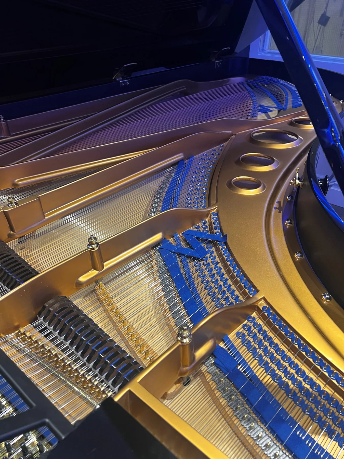 Blüthner Style XI – 9’2” - photograph from Piano Restorations