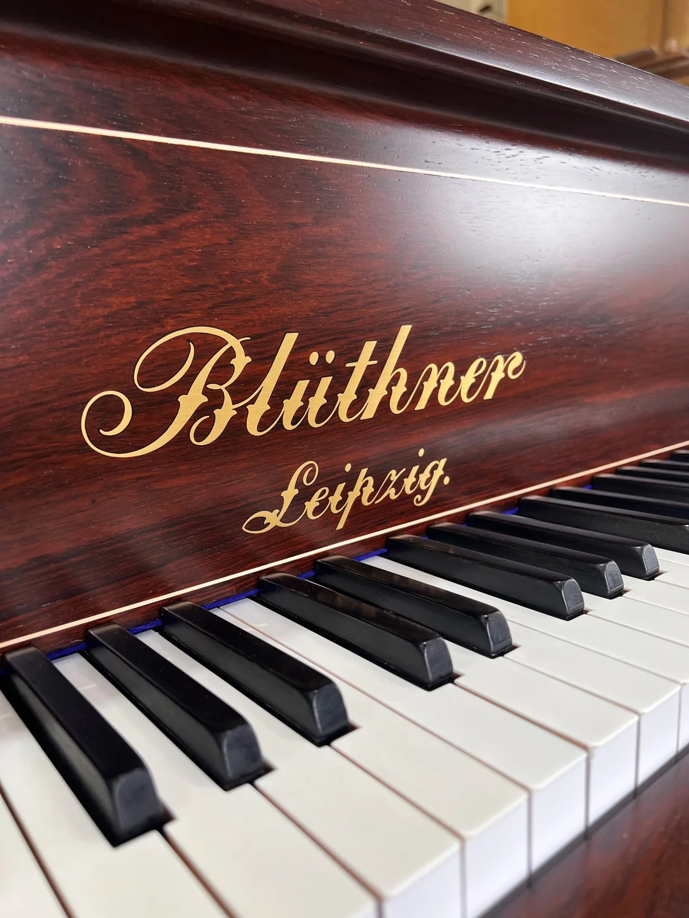 Blüthner Grand Pianos - photograph from Piano Restorations