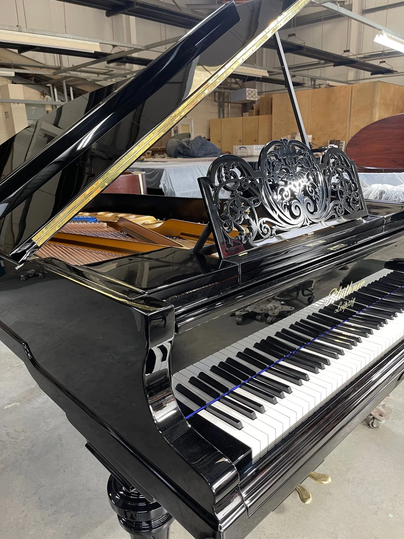 Blüthner Style X – 7’8” - photograph from Piano Restorations