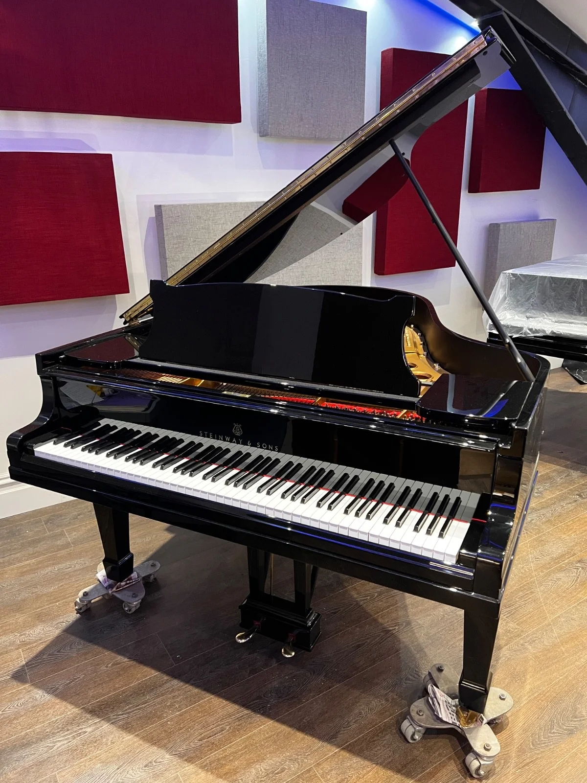 1921 Steinway & Sons Model O boudoir grand piano