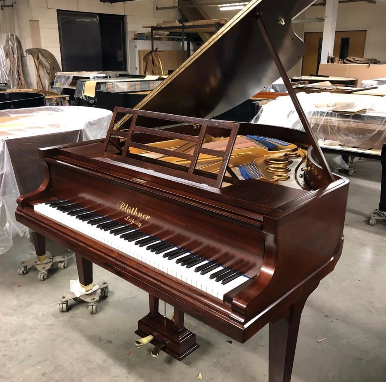 Blüthner Style VI – 5’8” - photograph from Piano Restorations