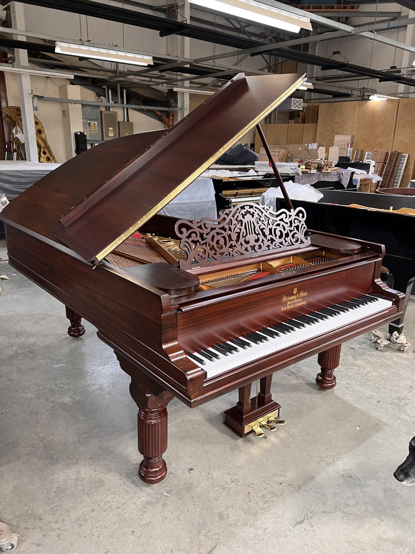 1898 Steinway & Sons Model B Rosewood Grand Piano