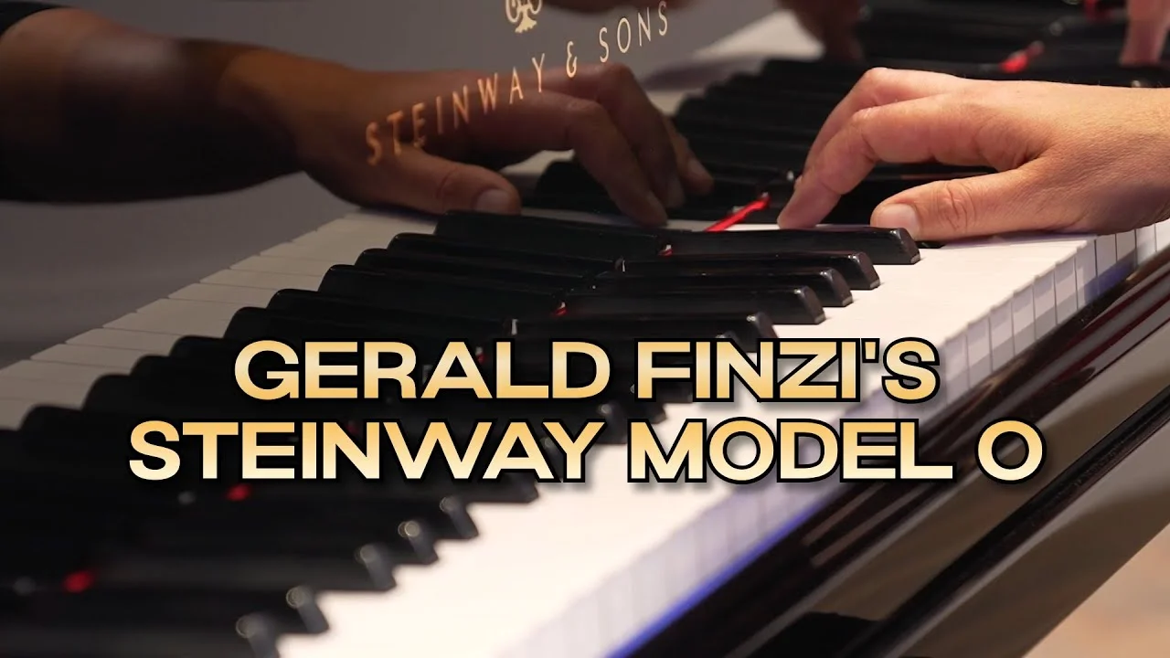 Video thumbnail: 1921 Steinway & Sons Model O boudoir grand piano